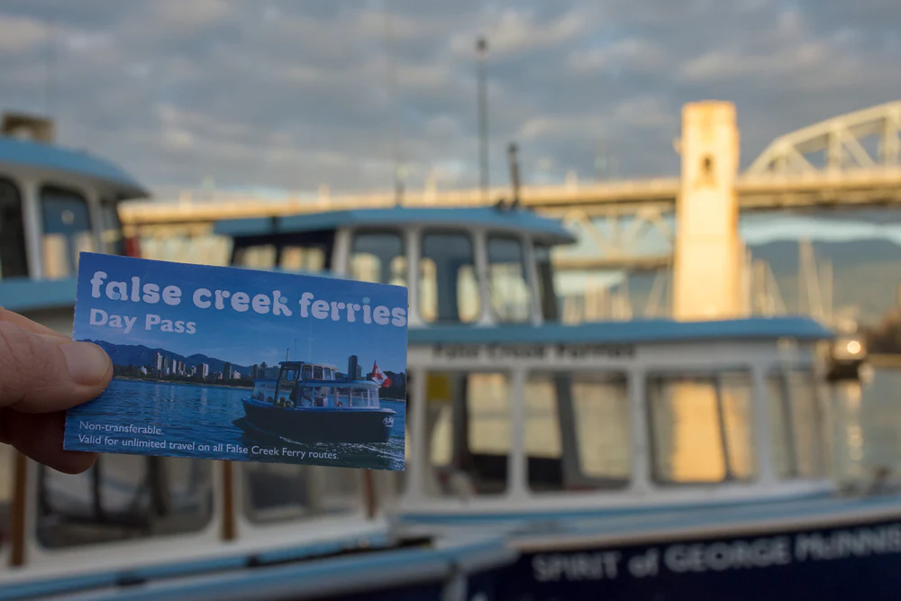 a falsecreek ferries daypass