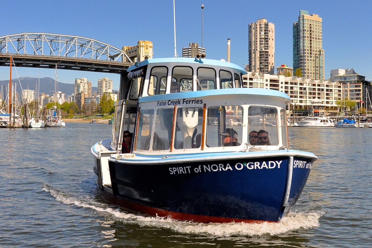 false creek ferry spirit of nora o'grady underway