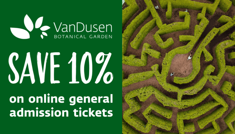 botanical garden discount voucher