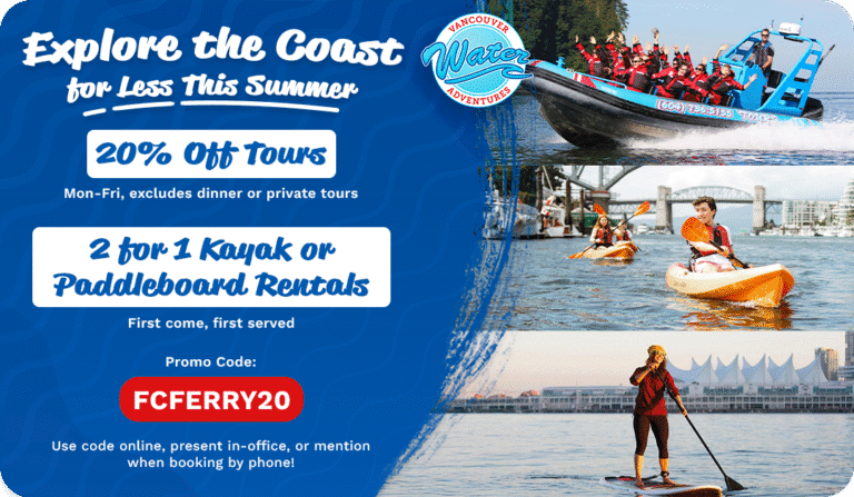 vancouver water adventures discount voucher